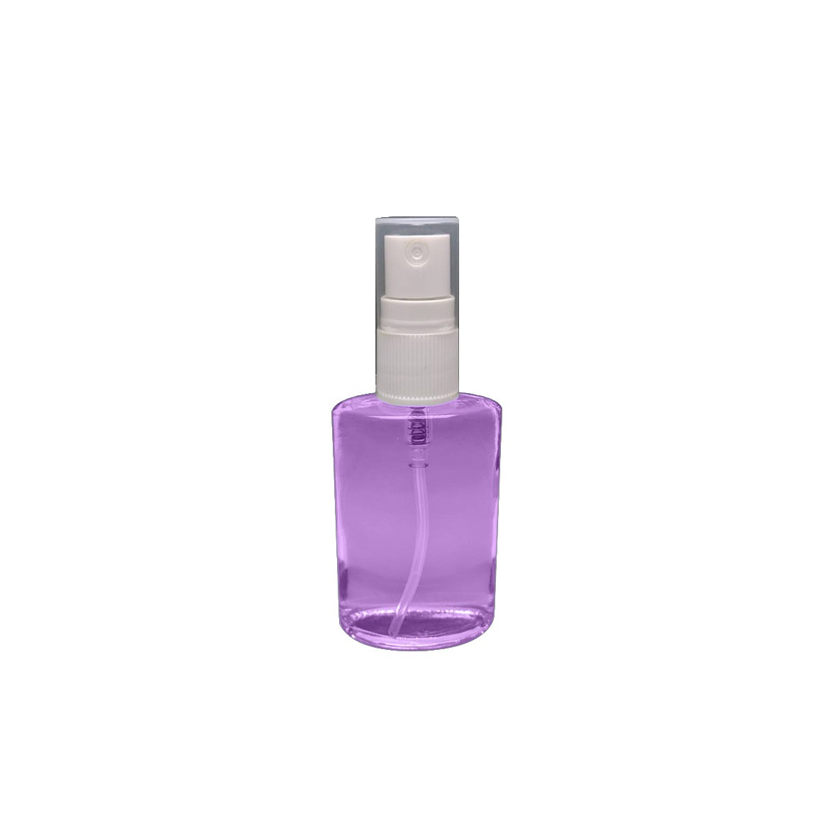 Best selling item 35ml empty oval shape glass bottle 18/415 neck size for travel skincare packaging