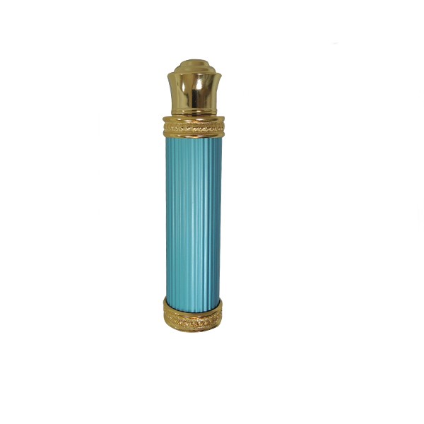 Mini aluminum oil essential scent perfume gold color arabic oil bottle
