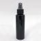 Travel packaging 100ml empty plastic bottle injection black color for facial toner and facial mist packaging