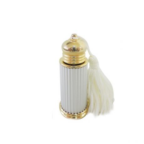 Arabian tassel 5ml silver empty oil perfume bottle