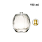Luxury gift set FEA15 gold aluminum pump 50ml oval shape perfume bottle
