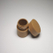 2021 Mini wooden round compact case packaging used reusable
